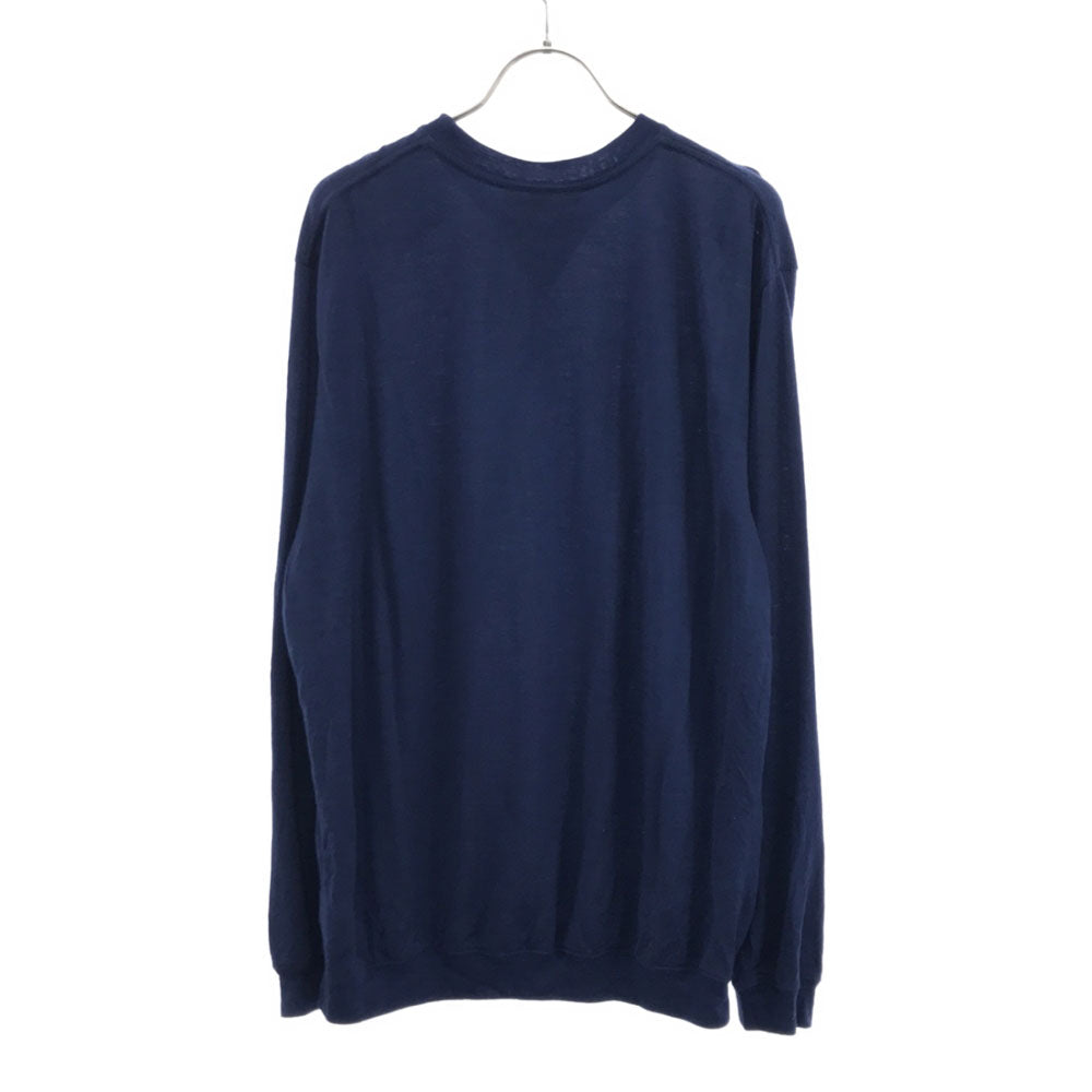 アイスブレーカー メリノウール 長袖 Tシャツ M ネイビー icebreaker アウトドア ロンT メンズ