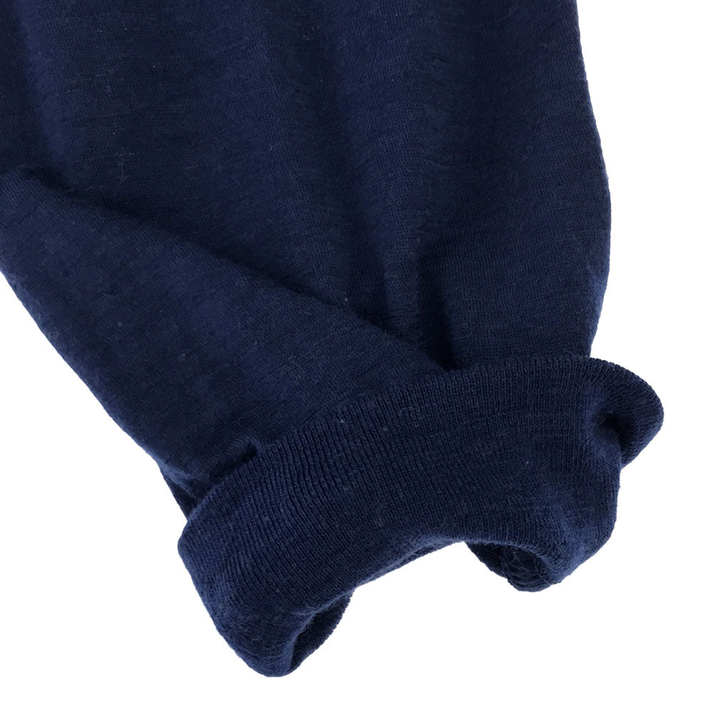 アイスブレーカー メリノウール 長袖 Tシャツ M ネイビー icebreaker アウトドア ロンT メンズ