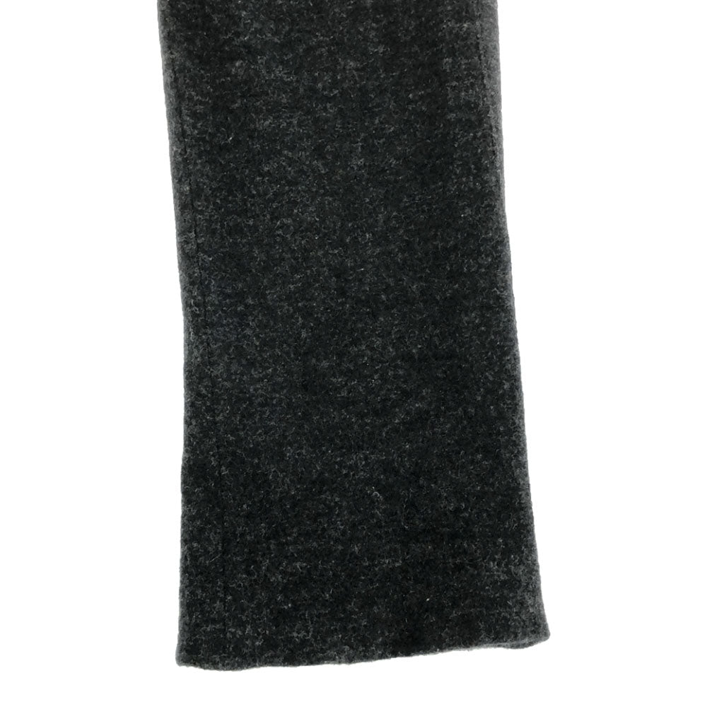 ami alexandre ｍattiussi アミアレクサンドルマテュッシ ウールブレンド テーパードパンツ 34 ダークグレー ボタンフライ メンズ