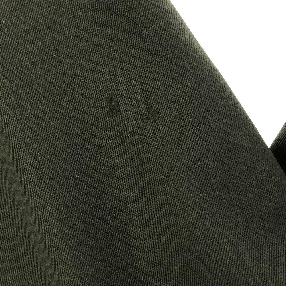 Loro Piana ロロピアーナ 刺繍 ツータック ウールパンツ グリーン系 メンズ