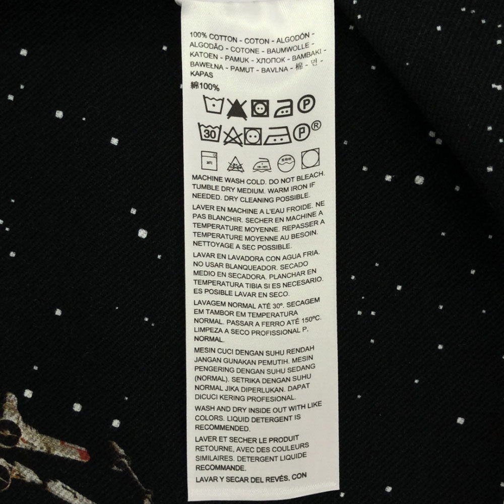 リーバイス プレミアム 501 STAR WARS ギャラクシープリント クロップドパンツ w24 ブラック ボタンフライ レディース