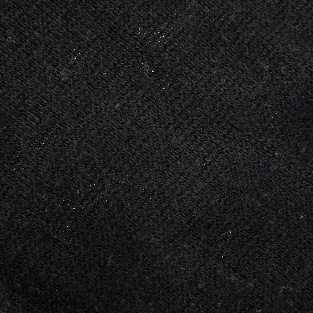 wjk ダブルジェイケイ 長袖 Vネック セーター L ブラック ニット メンズ