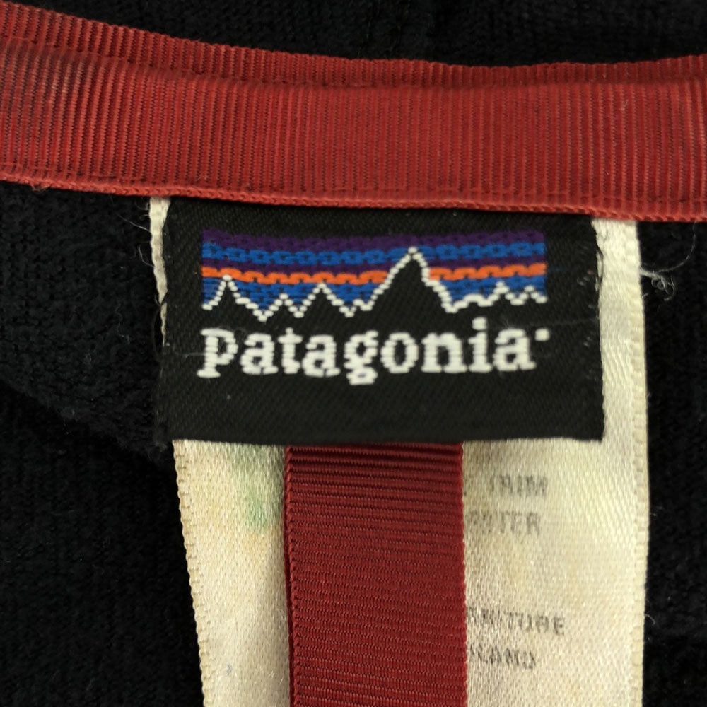 patagonia パタゴニア フリースジャケット L ブラック アウトドア ジップパーカー レディース