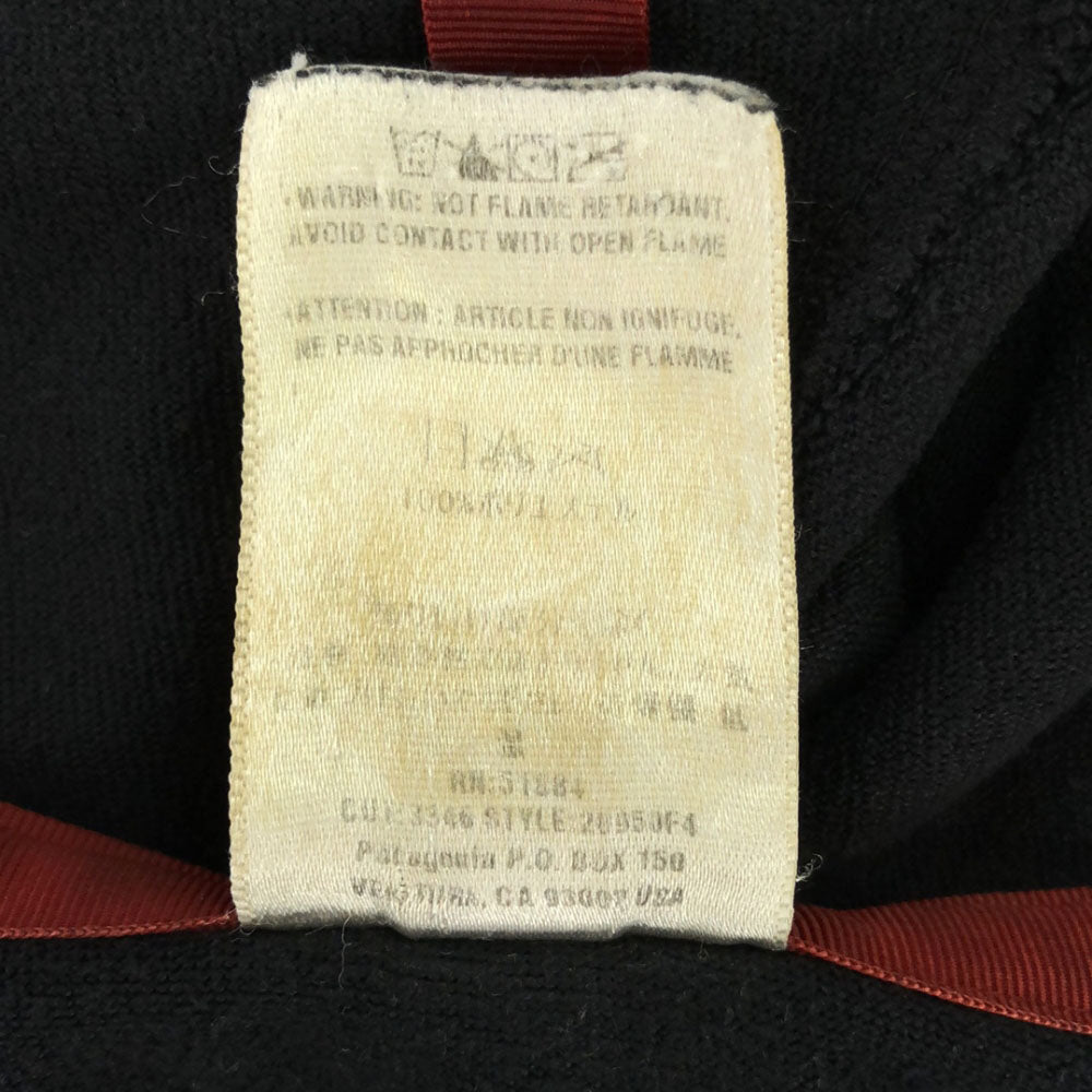 patagonia パタゴニア フリースジャケット L ブラック アウトドア ジップパーカー レディース