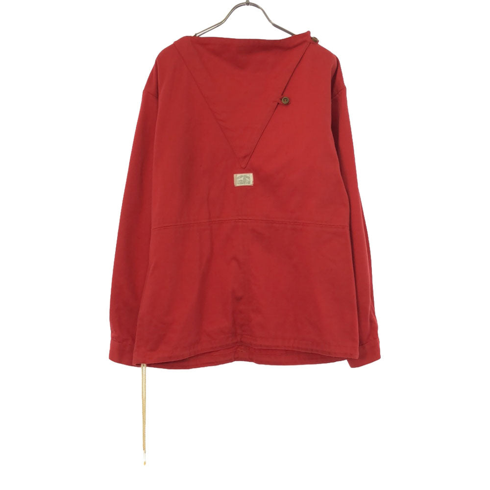 ケトルクリークキャンバス カナダ製 長袖 キャンバス生地 カットソー 1 レッド プルオーバー レディース