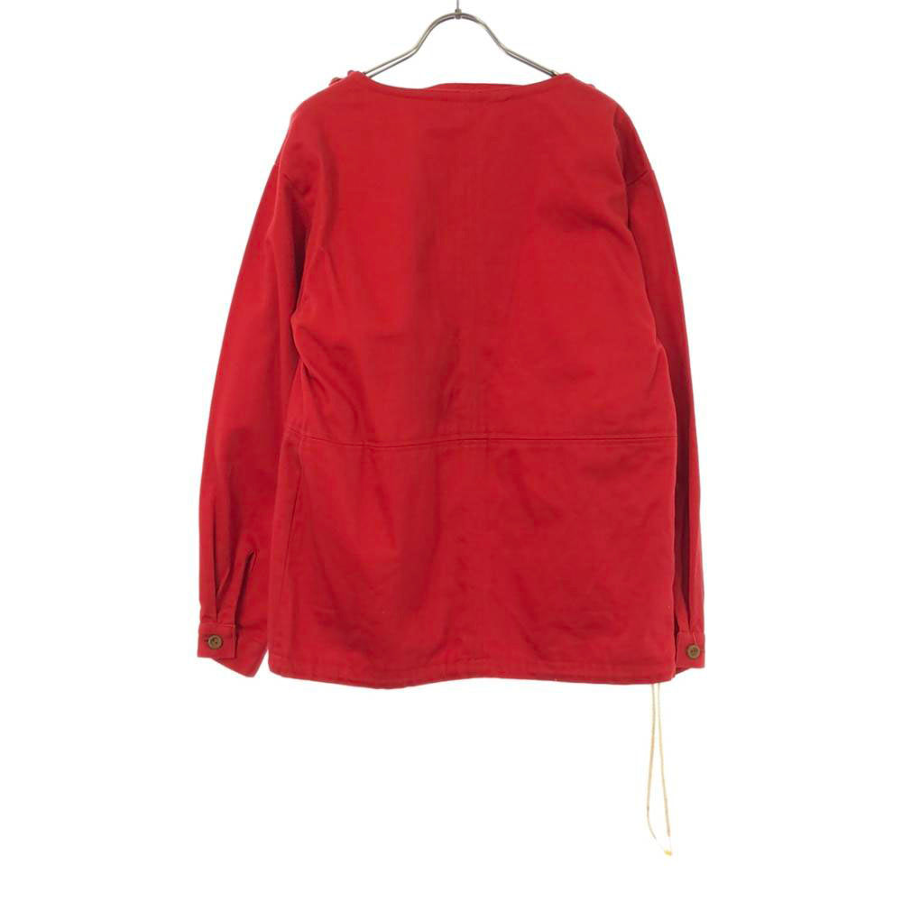 ケトルクリークキャンバス カナダ製 長袖 キャンバス生地 カットソー 1 レッド プルオーバー レディース