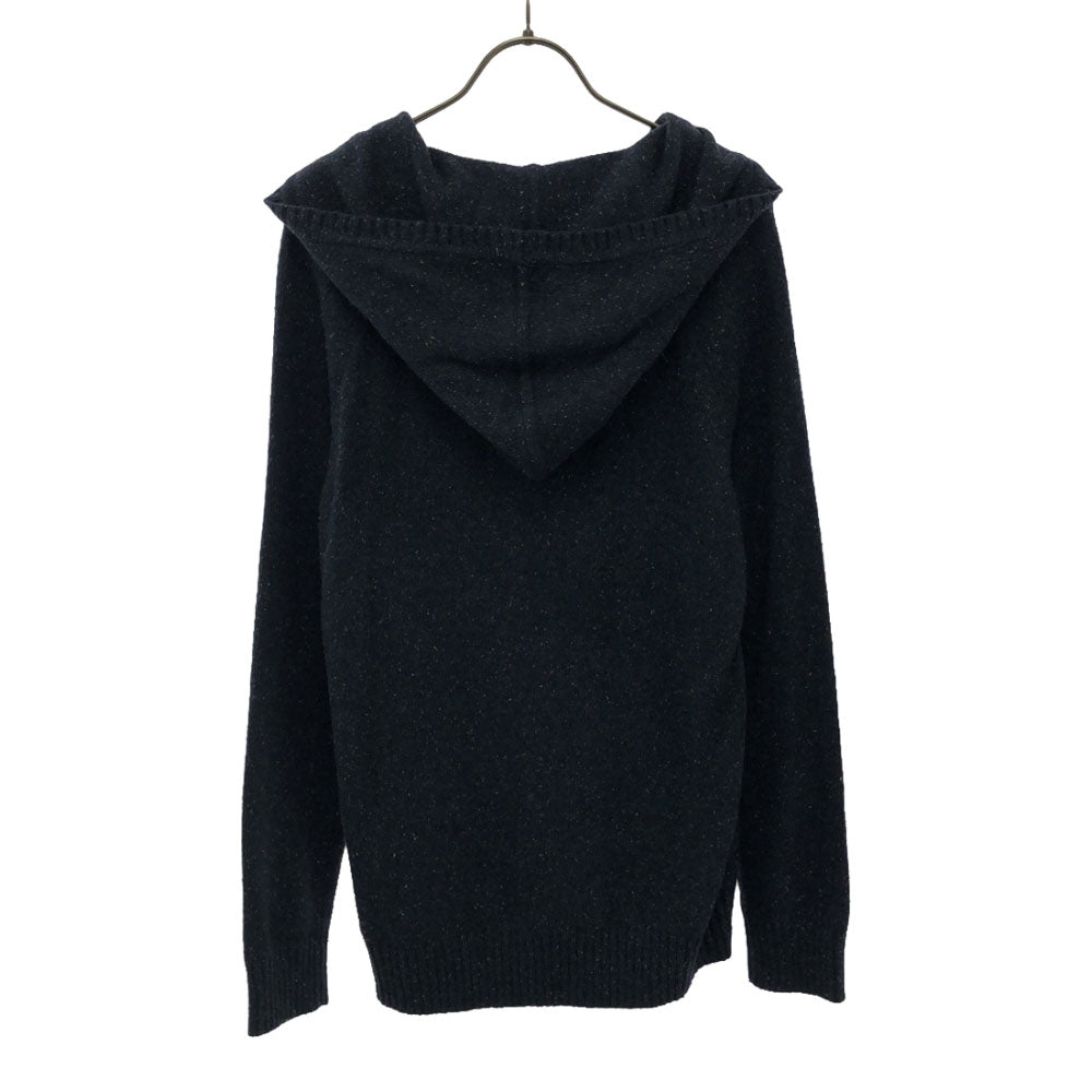 patagonia パタゴニア 長袖 フード付 ハーフボタン ニット M ブルー系 アウトドア 50565FA17 セーター パーカー レディース