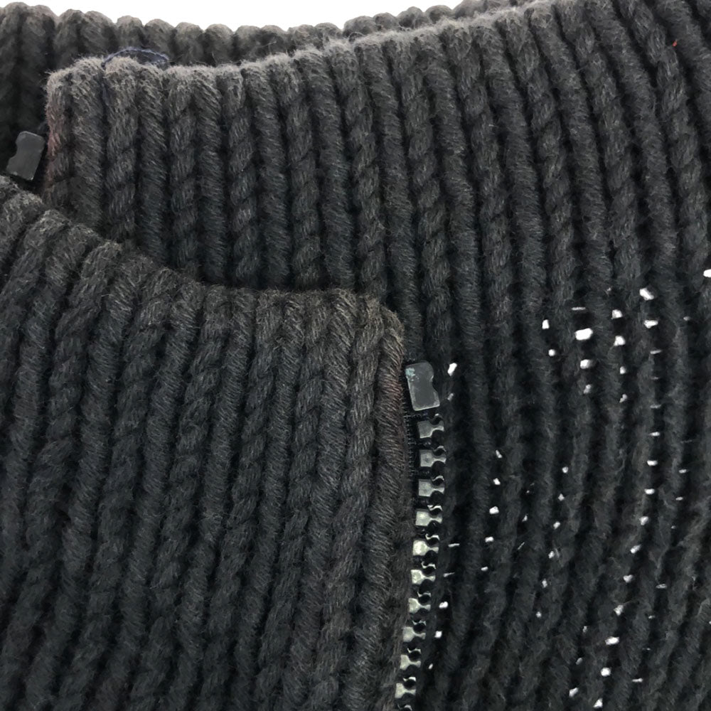 MAX&CO マックスアンドコー イタリア製 長袖 コットン ニットジャケット S ネイビー メンズ