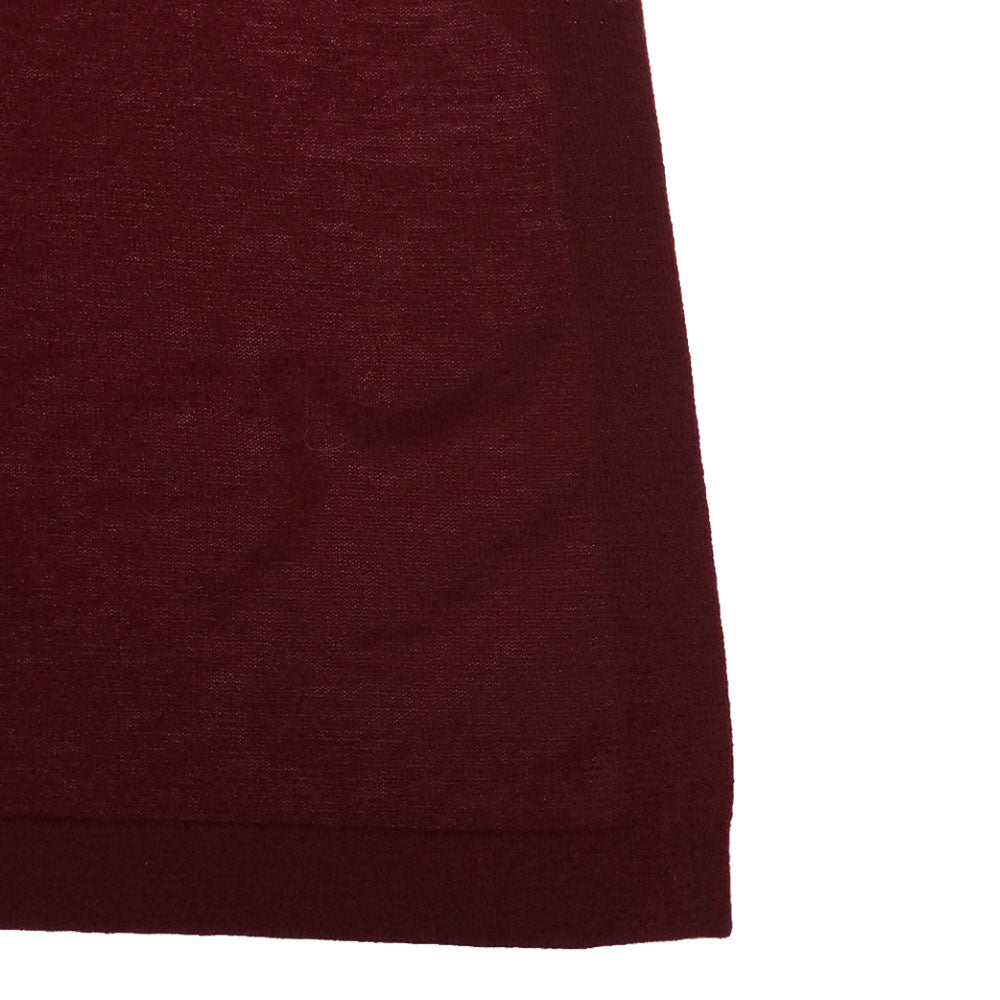 crepuscule クレプスキュール ウール 長袖 ストール ニットカーディガン F レッド レディース