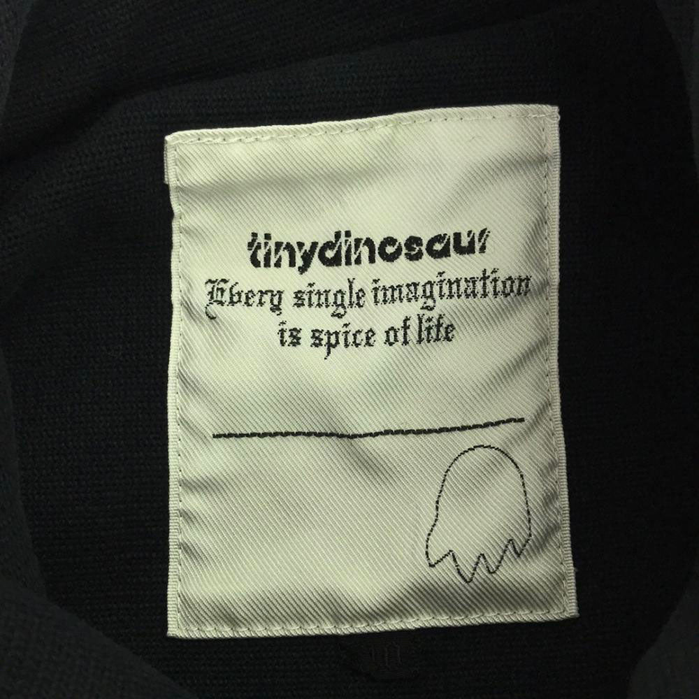 タイニーダイナソー 日本製 ダブルボタン コットンジャケット 40 ネイビー系 レディース