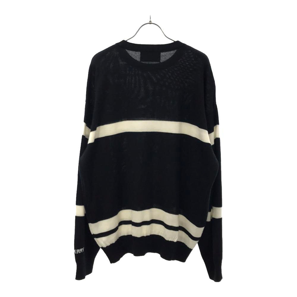 Jean charles de Castelbajac ジャンシャルルドカステルバジャック イタリア製 トムとジェリー 長袖 コットン ニット ブラック セーター メンズ