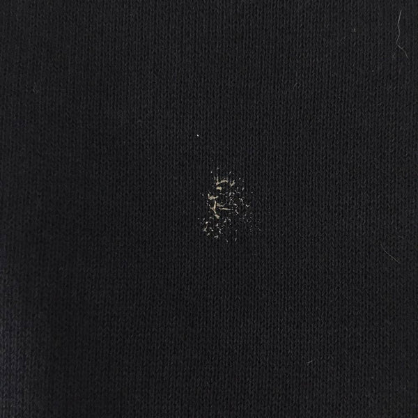 ジースターロウ 刺繍 スウェット ジップジャケット XL ブラック G-STAR RAW メンズ