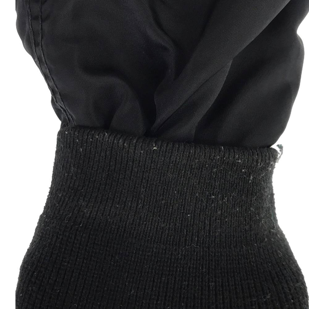 スパオ S-23 フライトジャケット S ブラック ミリタリー 中綿 ナイロン メンズ