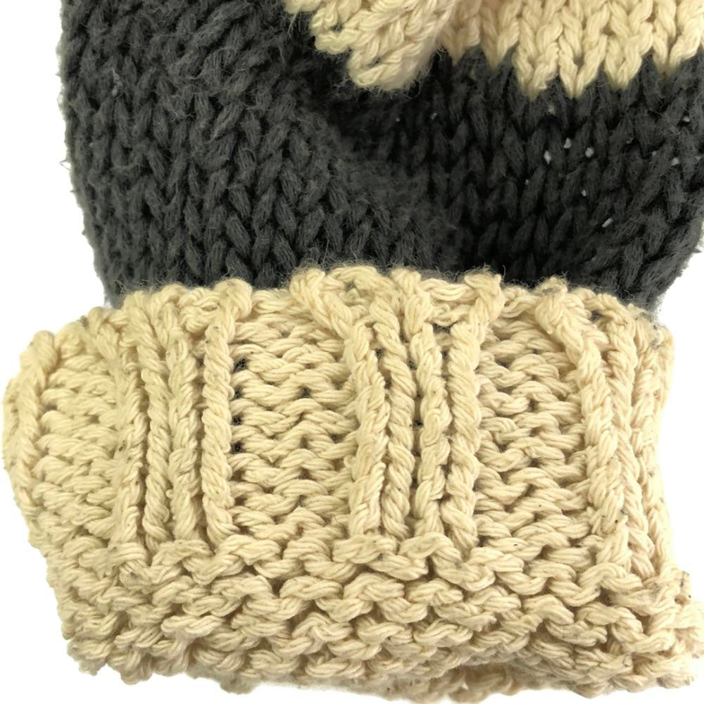 MSGM エムエスジーエム イタリア製 ボーダー 長袖 コットン ニット XS ホワイト×ブラック セーター レディース