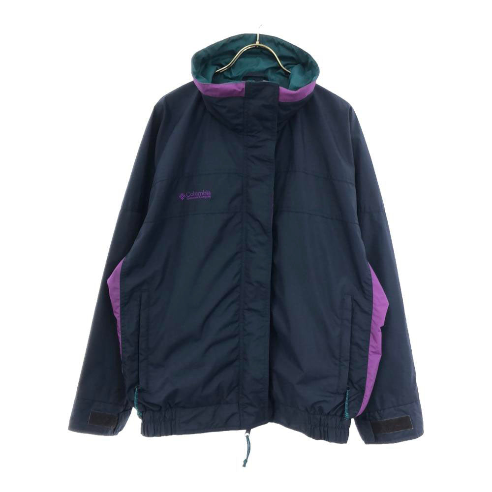 コロンビア 00s SL7000 オールド ナイロンジャケット M ネイビー Columbia アウトドア レディース