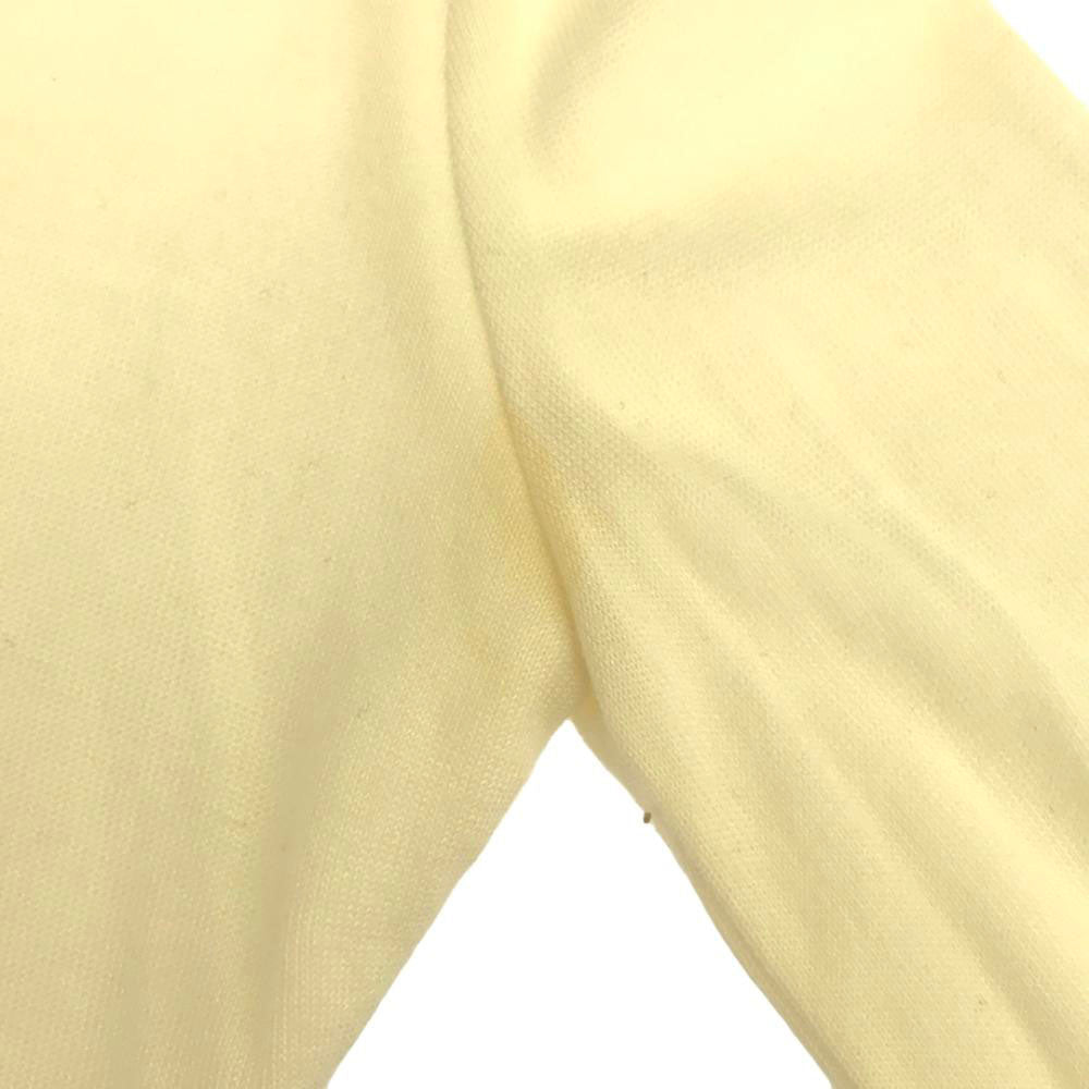 Rene ルネ 日本製 長袖 バルーン袖 Vネック セーター 36 ホワイト系 ニット ビジュー レディース