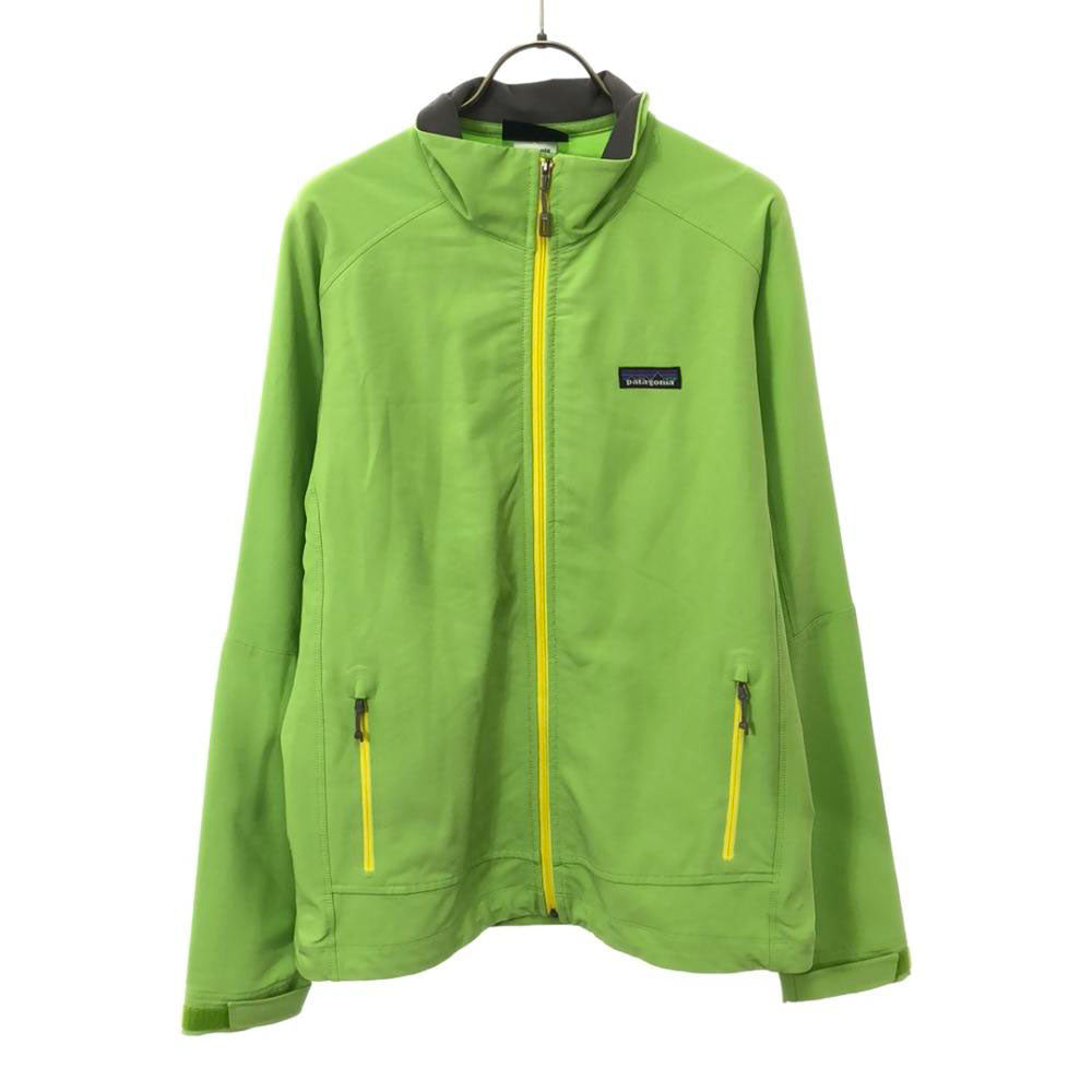patagonia パタゴニア 83751SP11 ジップジャケット S グリーン×イエロー アウトドア レディース