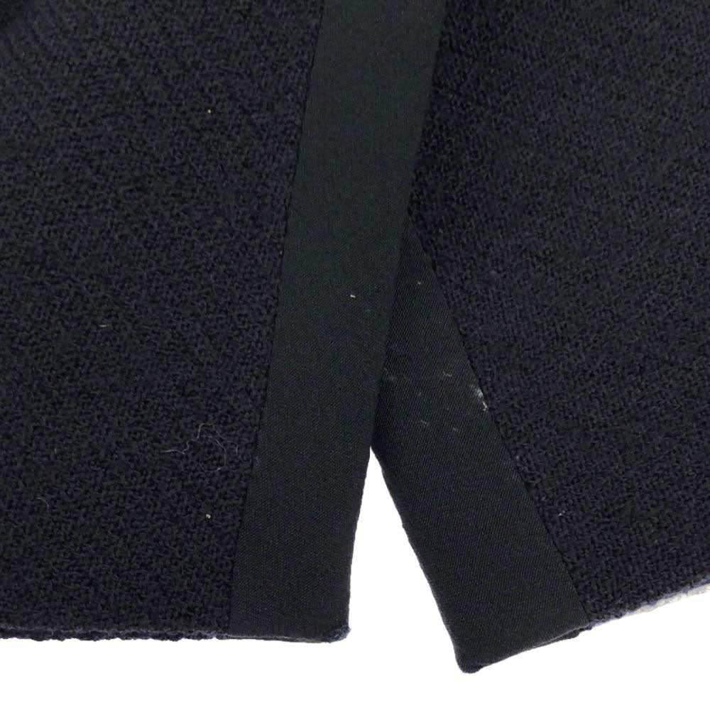 FOXEY BOUTIQUE フォクシー ブティック 日本製 ノーカラージャケット 38 ブラック レディース