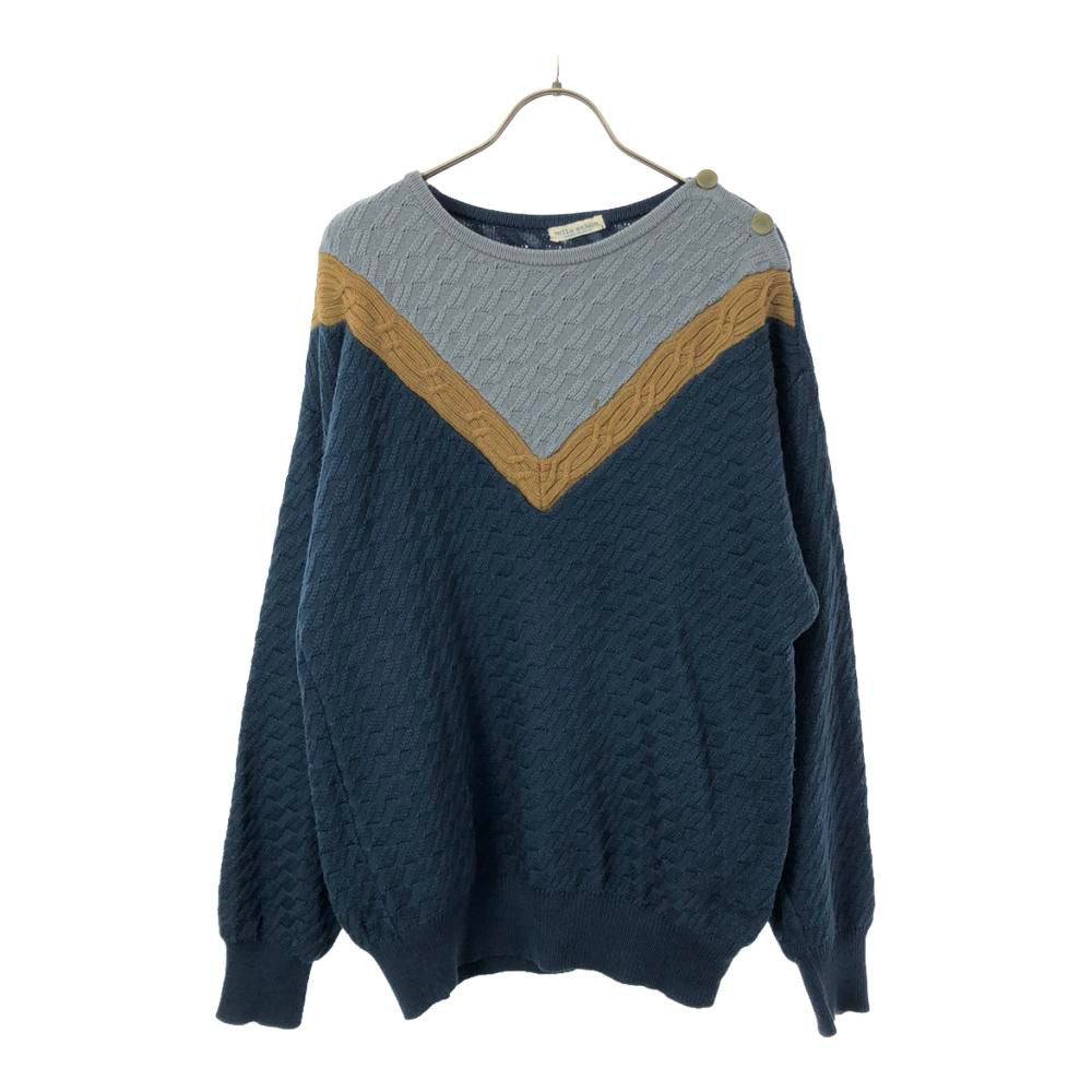 mila schon ミラショーン 80s 90s イタリア製 ウール オールド 長袖 セーター M ニット メンズ