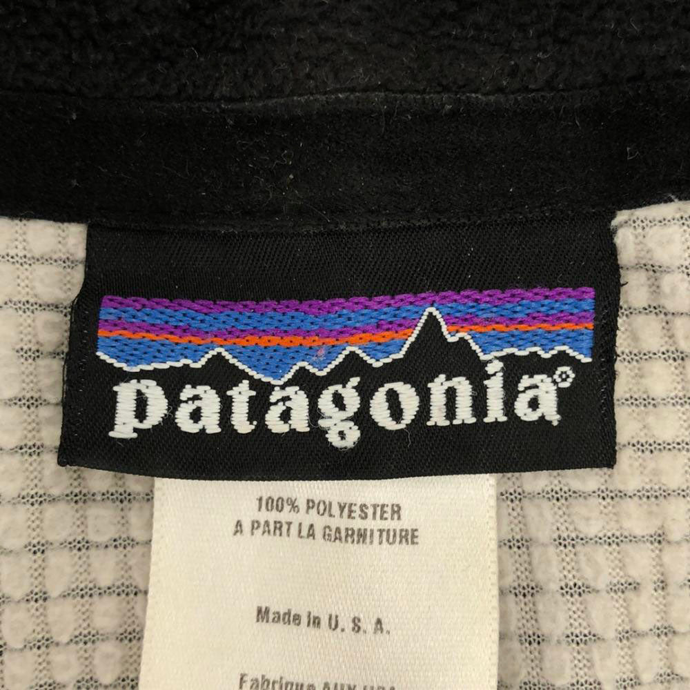 patagonia パタゴニア USA製 フリースジャケット XS ブラック アウトドア レディース