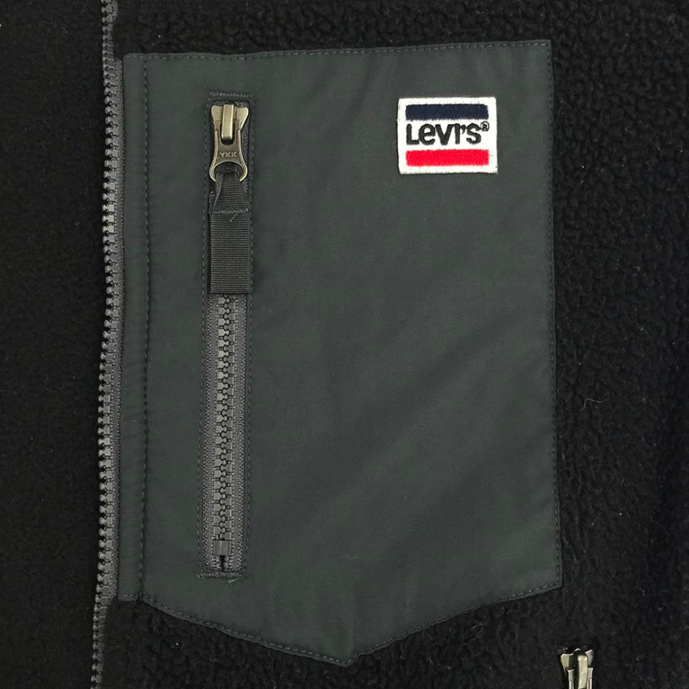 リーバイス ボアジャケット S ブラック Levi's メンズ