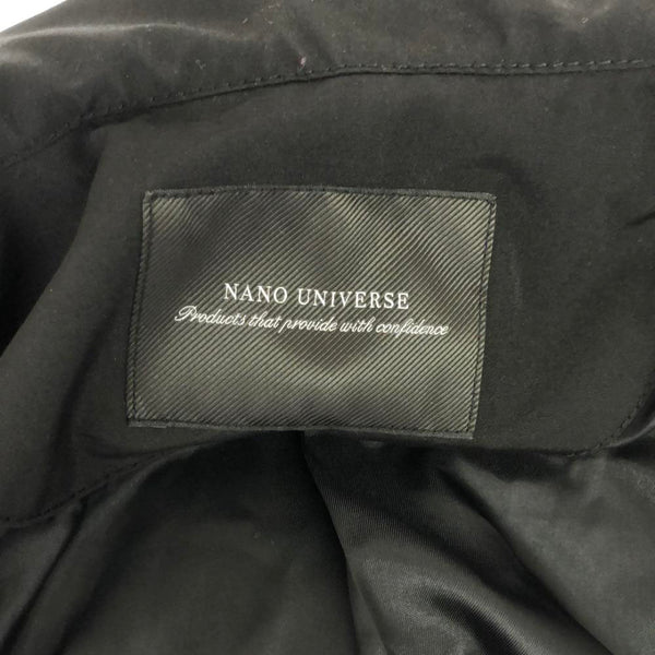 ナノユニバース マウンテンパーカー M ブラック nano universe ブルゾン メンズ