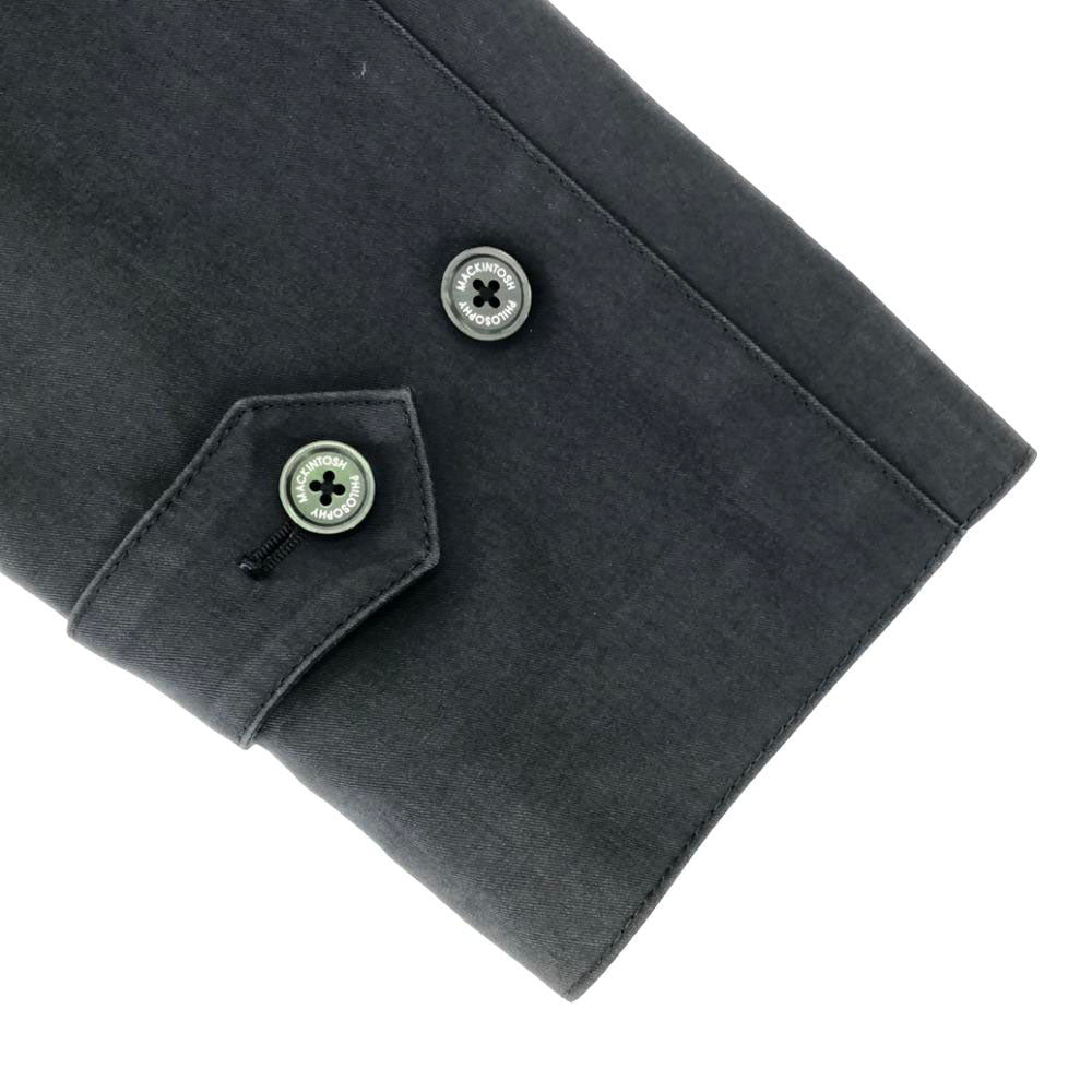 MACKINTOSH PHILOSOPHY マッキントッシュフィロソフィー 日本製 三陽商会 ステンカラーコート 40 ネイビー ライナー付き メンズ