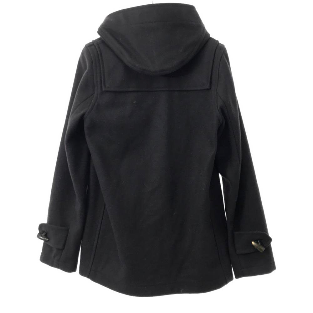 Gloverall グローバーオール 英国製 ウールブレンド ダッフルコート S ブラック レディース