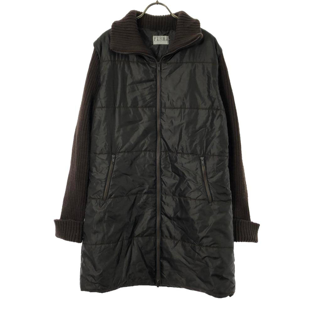 フィルマ イタリア製 中綿コート 46 ブラウン メンズ