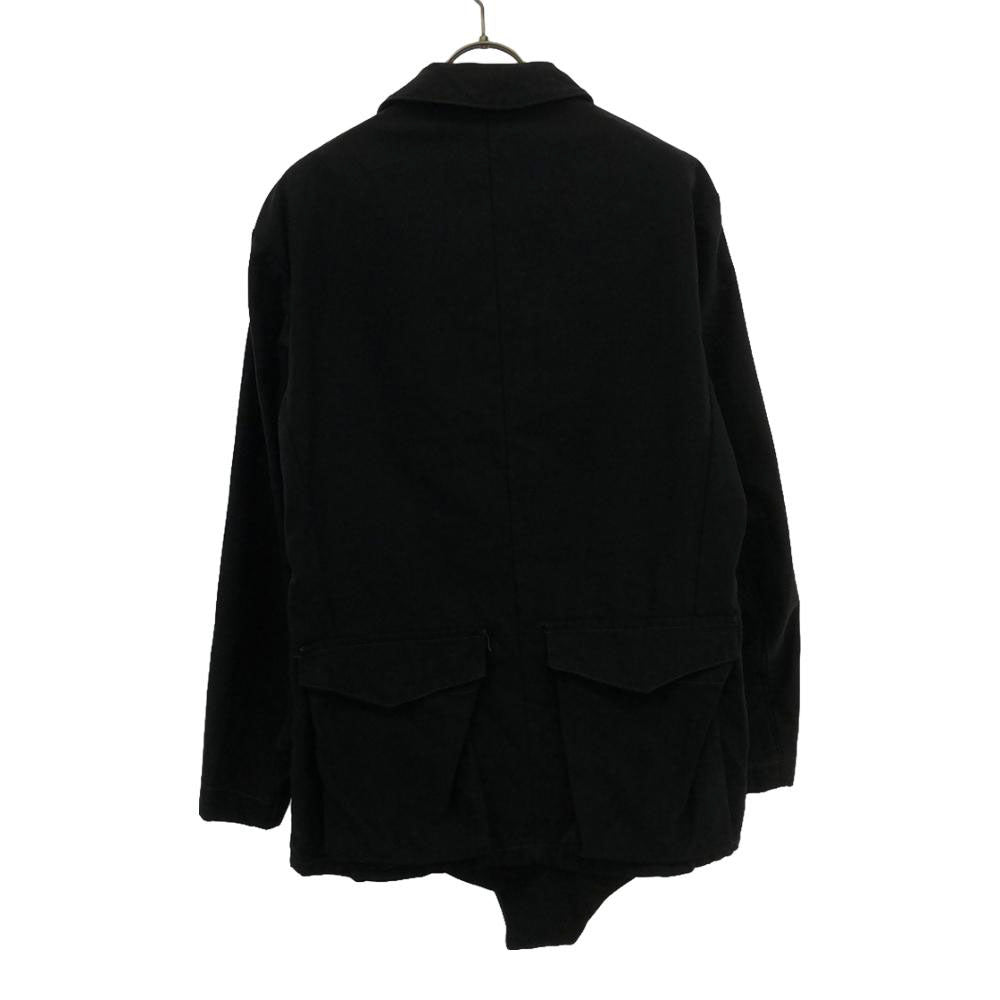 SWEDENISH ARMY スウェーデン軍 70s M59 後染め 刺繍 ステンカラー ジャケット ブラック ミリタリージャケット C46 メンズ