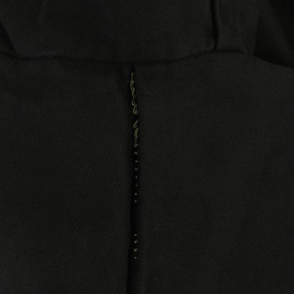 SWEDENISH ARMY スウェーデン軍 70s M59 後染め 刺繍 ステンカラー ジャケット ブラック ミリタリージャケット C46 メンズ