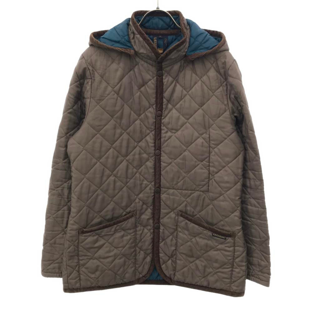 LAVENHAM ラベンハム 英国製 キルティングジャケット 36 ブラウン メンズ