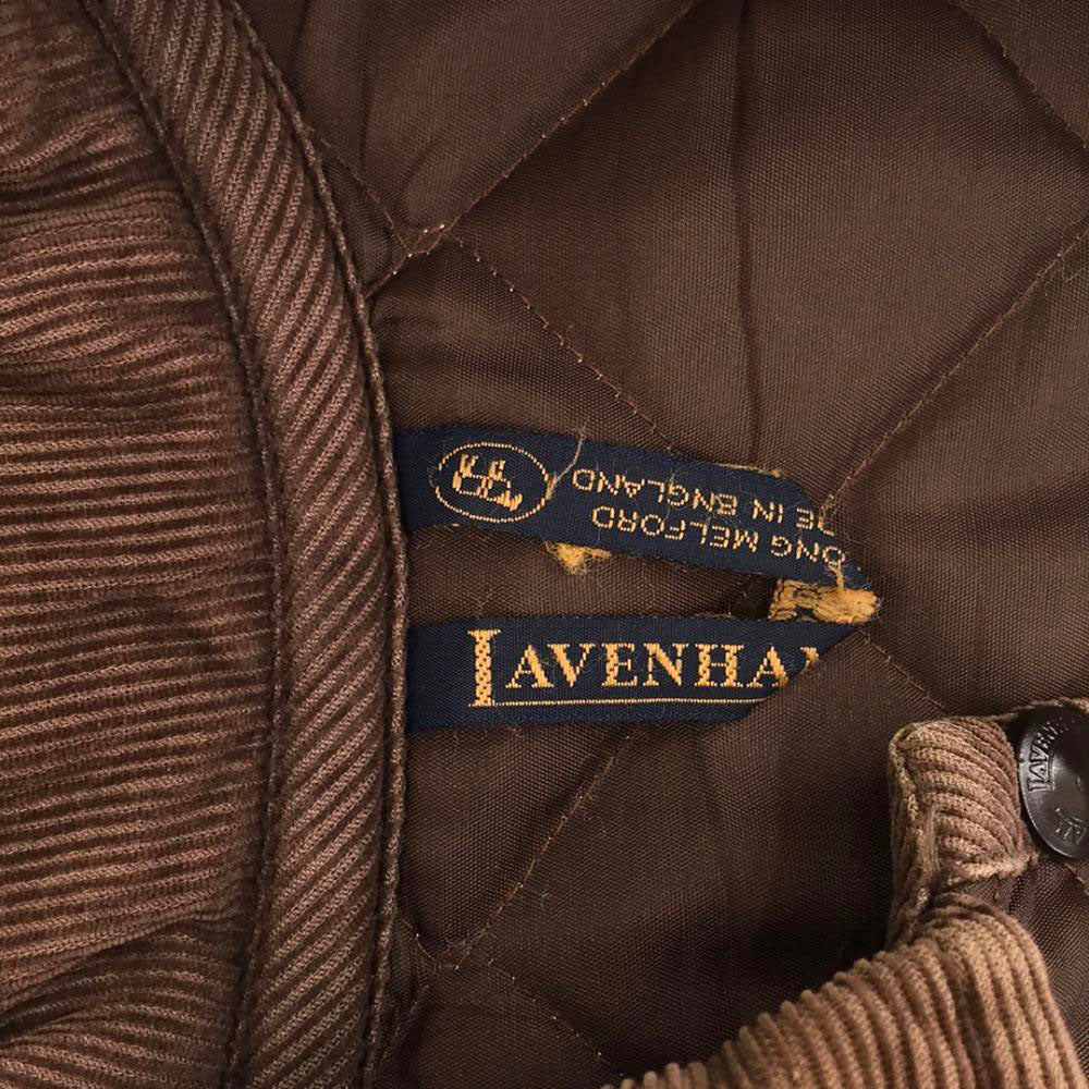 LAVENHAM ラベンハム 英国製 キルティングジャケット 36 ブラウン レディース