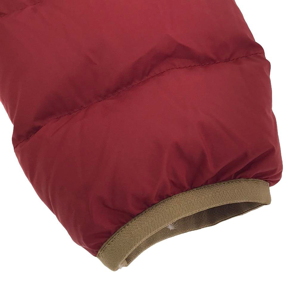 CAPEHORN ケープホーン ロゴワッペン ダウンジャケット レッド レディース