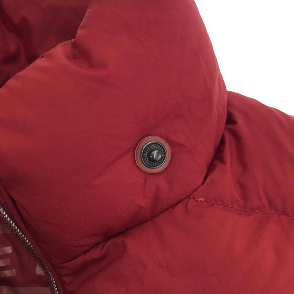 CAPEHORN ケープホーン ロゴワッペン ダウンジャケット レッド レディース