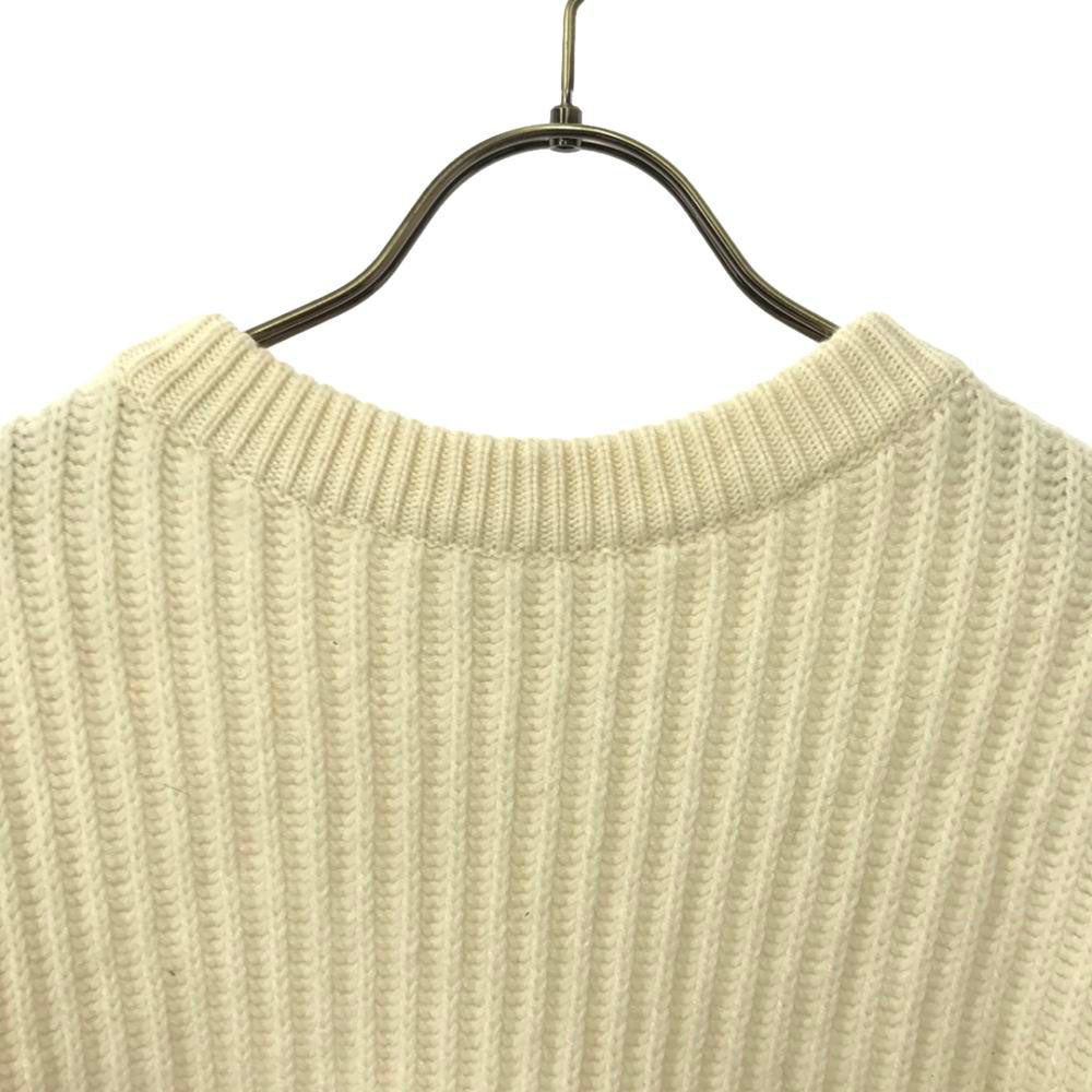 アリュード カシミアブレンド 長袖 ニット M ホワイト系 セーター クルーネック レディース