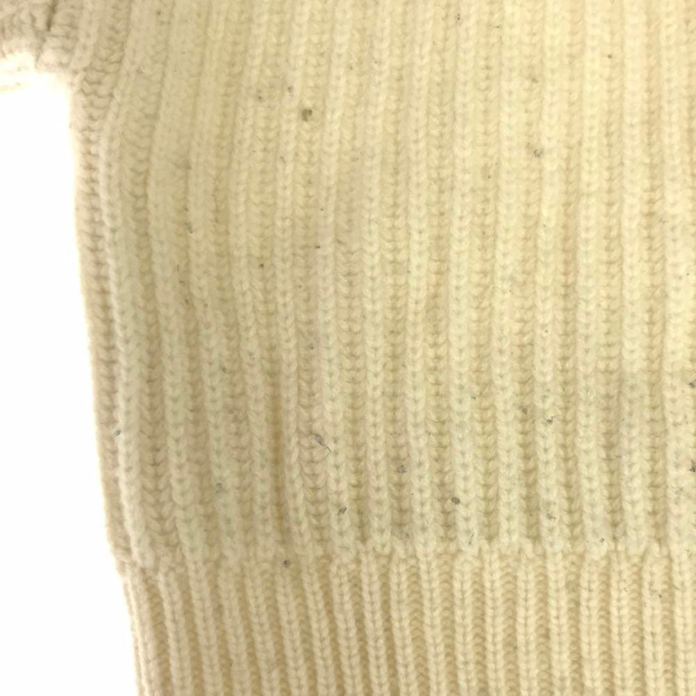 アリュード カシミアブレンド 長袖 ニット M ホワイト系 セーター クルーネック レディース