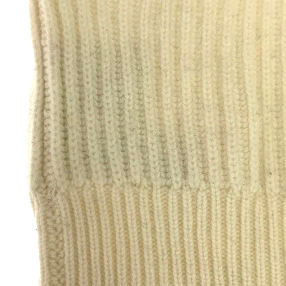 アリュード カシミアブレンド 長袖 ニット M ホワイト系 セーター クルーネック レディース