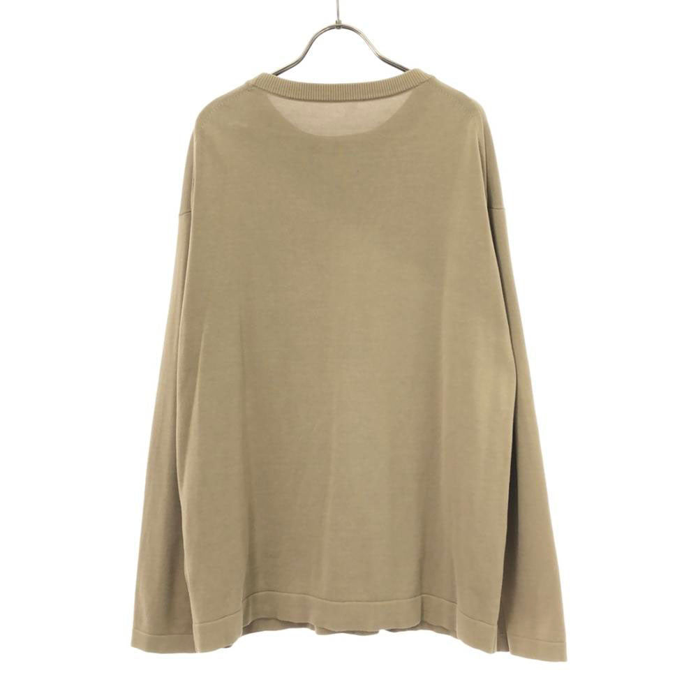 crepuscule クレプスキュール 長袖 セーター 1 ベージュ メンズ