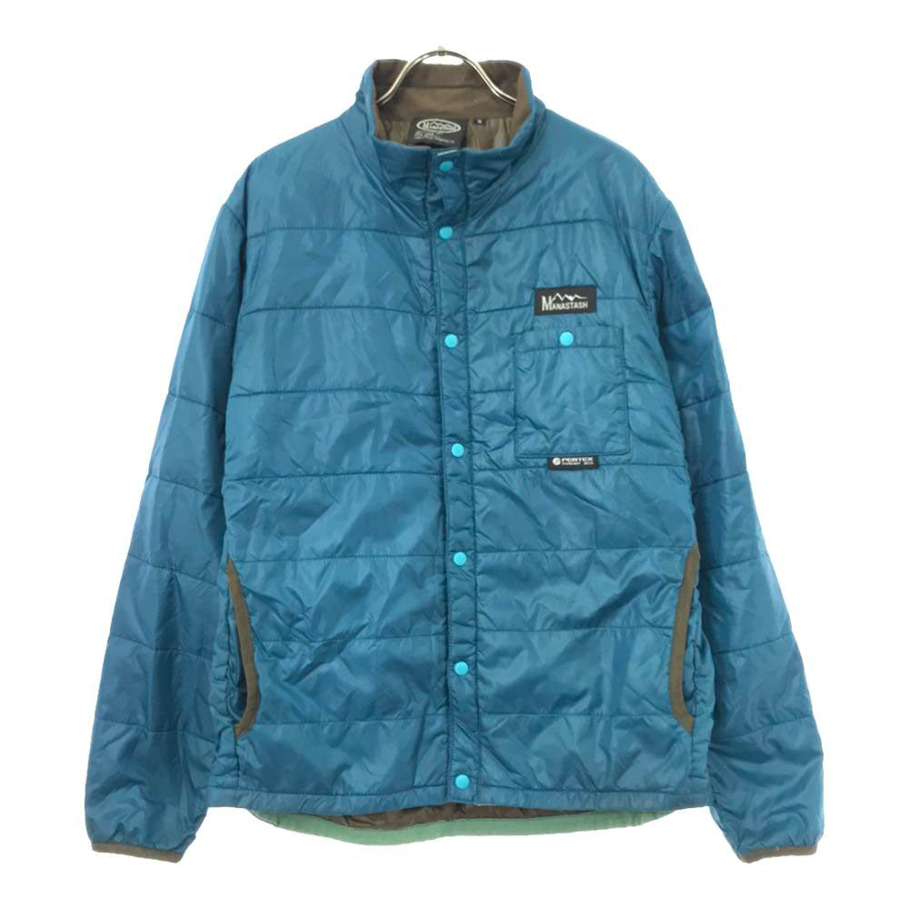 MANASTASH マナスタッシュ 中綿ジャケット M ブルー系 メンズ