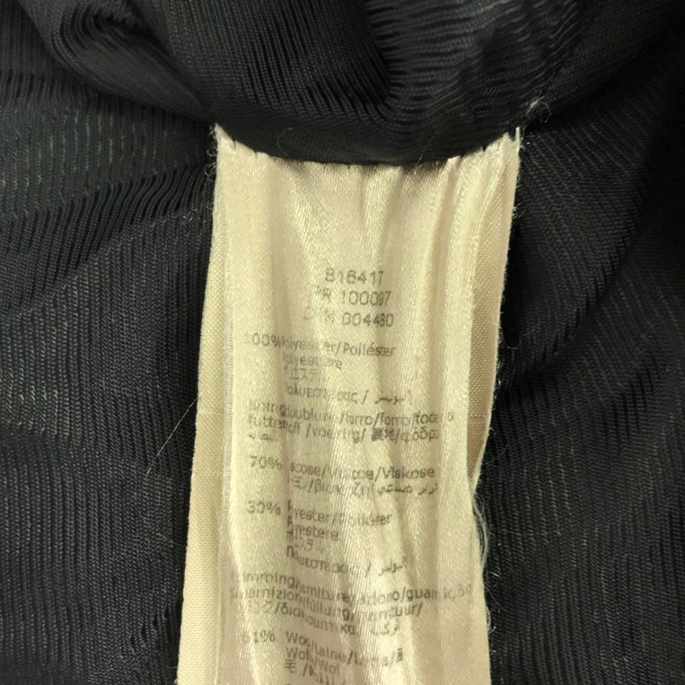 バーバリー ヘリンボーン キルティング トレンチコート 14Y ブラック BURBERRY キッズ