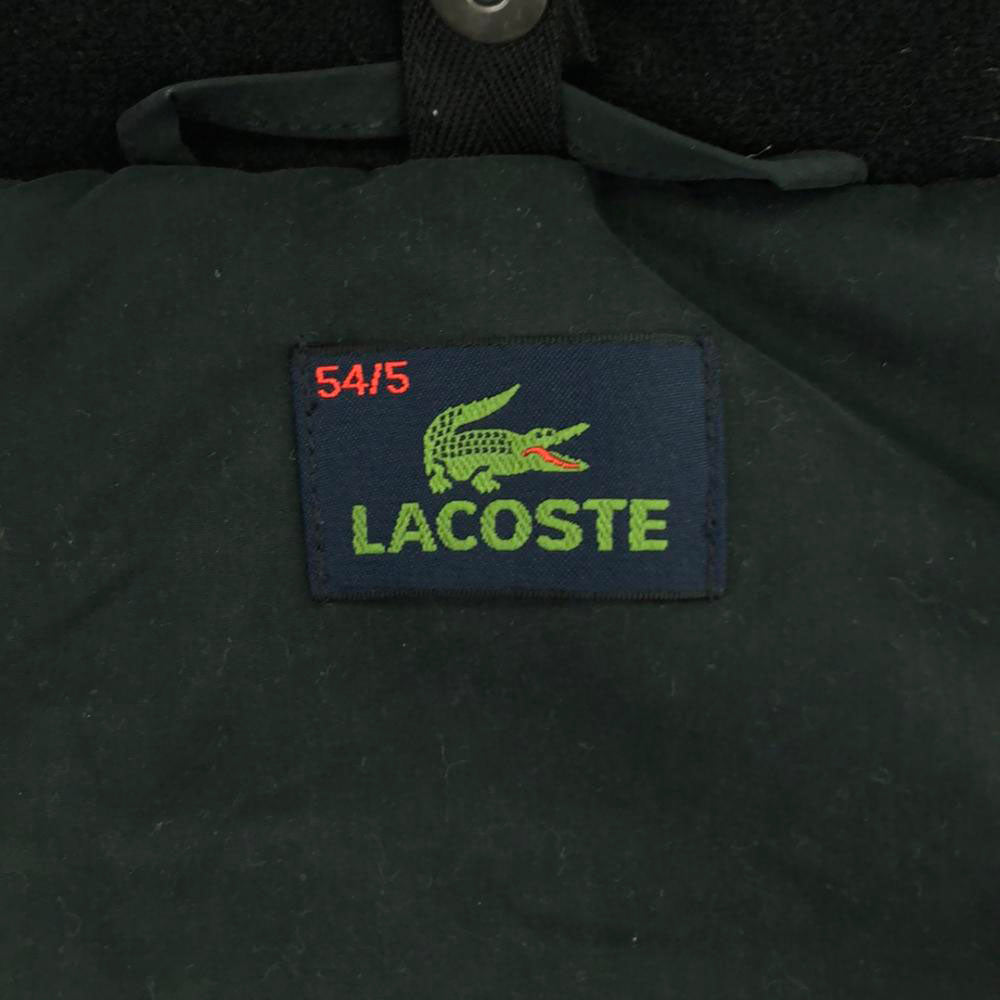 ラコステ 中綿ジャケット 5 ブラック LACOSTE コート メンズ