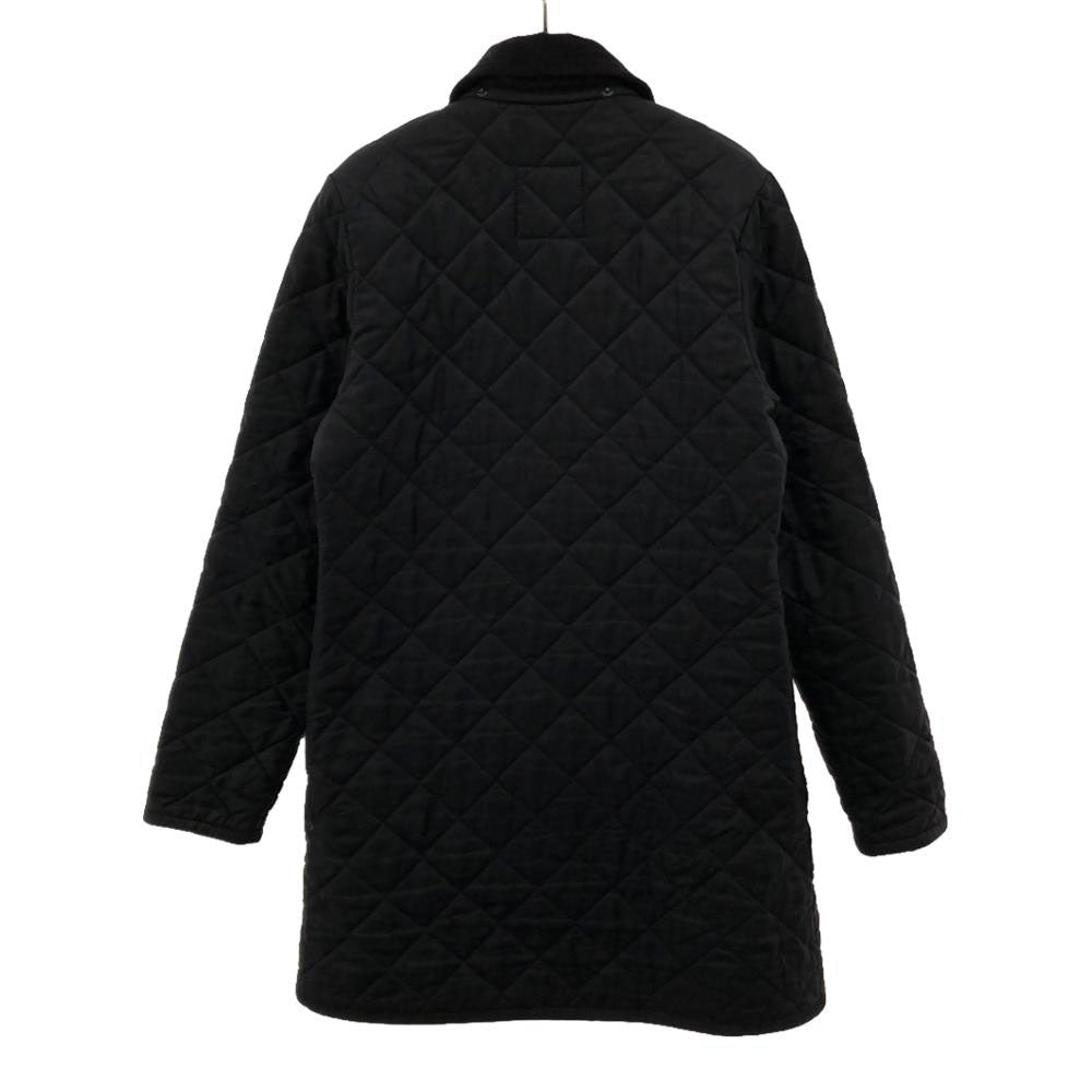 LAVENHAM ラベンハム コーデュロイ襟 キルティングジャケット 10 ネイビー系 レディース