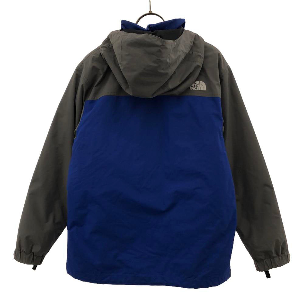 THE NORTH FACE ノースフェイス NP61207 ロゴ刺繍 カシウストリクライメイト ナイロンジャケット S ブルー×グレー 中綿ジャケットライナー付き アウトドア メンズ
