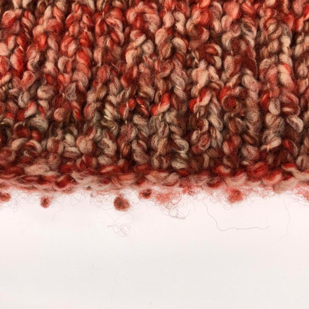 BOSS HUGO BOSS ボス ヒューゴボス ウール 長袖 ニット XS レッド系 セーター レディース