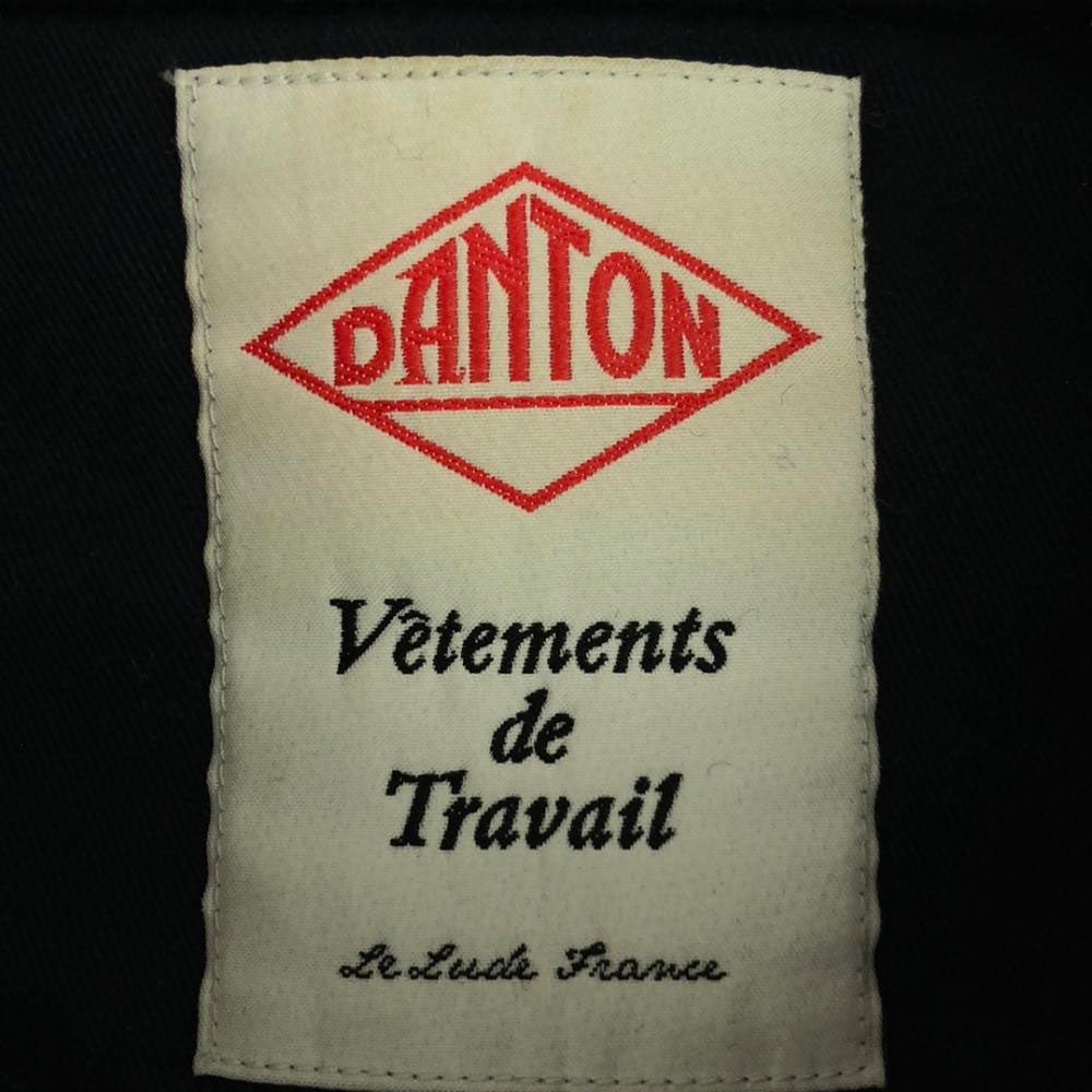 Danton ダントン 日本製 ウールモッサ ジャケット 34 ネイビー レディース