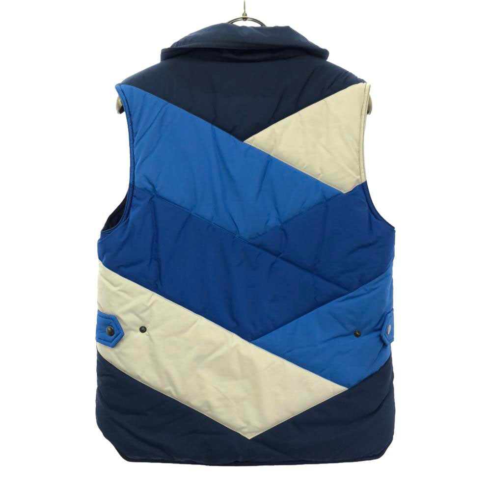 patagonia パタゴニア 28575FA13 リバーシブル 中綿ベスト S ブルー系 アウトドア レディース