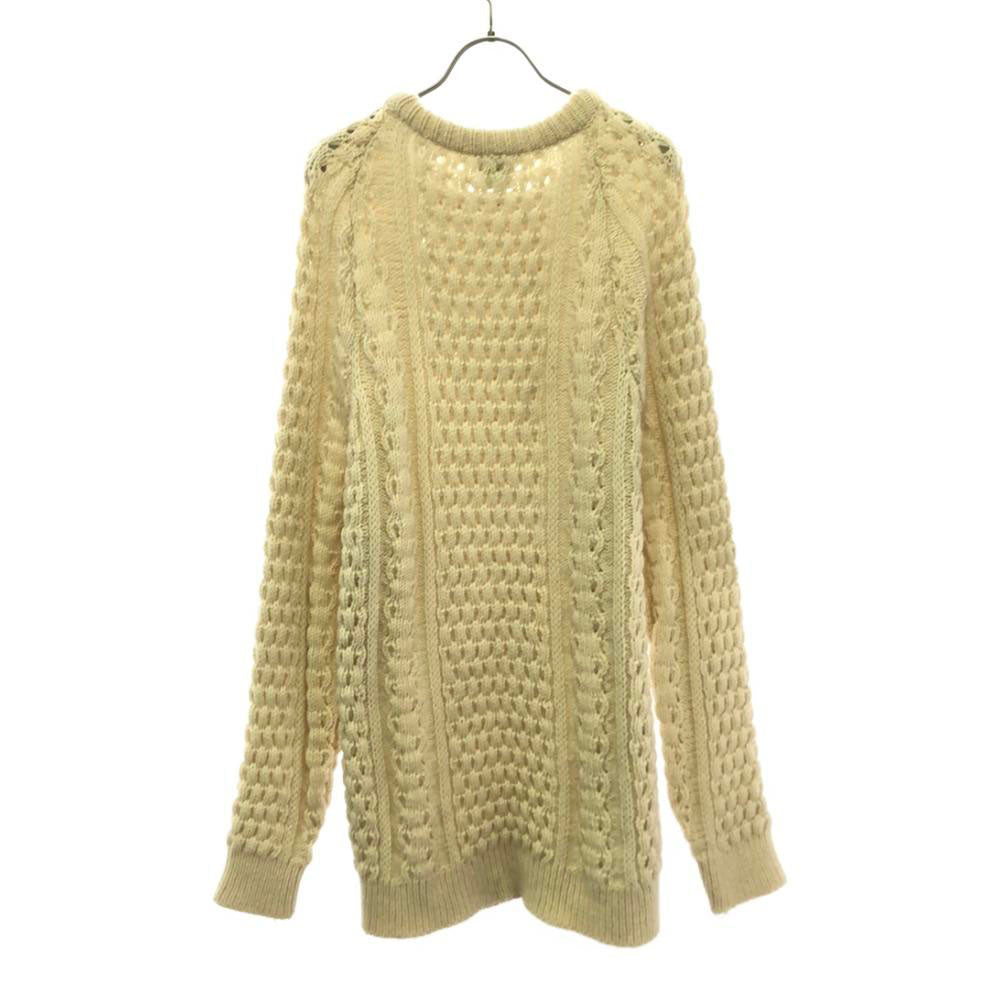 John Molloy ジョンモロイ 90s オールド 長袖 ニット ワンピース ベージュ チュニック レディース