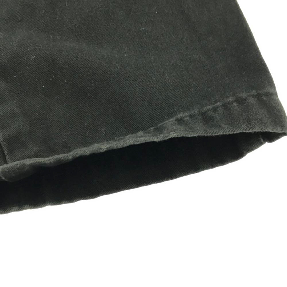 カップアンドコーン 日本製 ロゴタグ コットンパンツ 2 ブラック CUP AND CONE メンズ