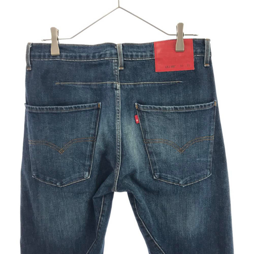 リーバイスプレミアム 502 ロゴワッペン 立体裁断 ストレッチ デニムパンツ w30 LEVI'S PREMIUM ボタンフライ 赤パッチ 番外__タブ ジーンズ メンズ